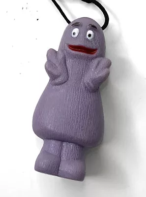 McDonalds Grimace Pencil Topper Necklace 2.5  Mini Figure Toy Vintage Cake • $15.99