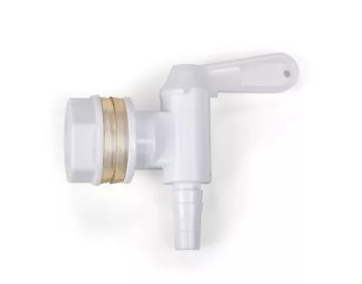 Barrel Tap Bottling Spigot White Handle Home Brew Beer Wine Spirit • $4.49