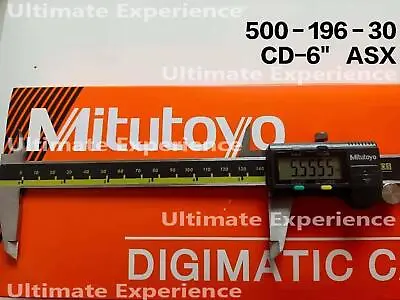 Mitutoyo Digital Caliper Standard 500-196-30 0-150mm 0-6 Absolute AOS Digimatic • $49.99