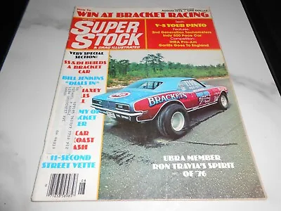 $4 • Buy Super Stock & Drag Illustrated August 1976, Garlits Goes To England, V8 Pinto