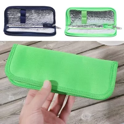 Portable Travel Case Pill Protector Medical Cooler Insulin Cooling Bag • £5.67
