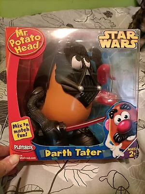 Star Wars Playskool Mr Potato Head Darth Tater Vader Figure • £15