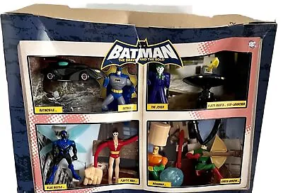 McDonalds Happy Meal Toy Display Batman The Brave & The Bold 2010 Complete Set • $49.99