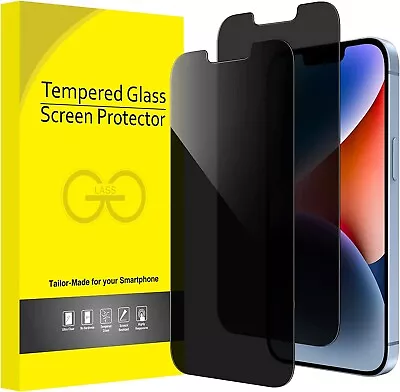 Privacy Anti-Spy Glass Screen Protector For IPhone XR 11 12 13 14 Pro Max • £3.95