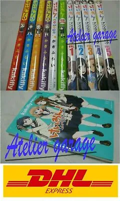 USED K On Vol.1-4+2+Shuffle+K-on Anthology Vol.1-5 12 Set Japanese Manga  • $81