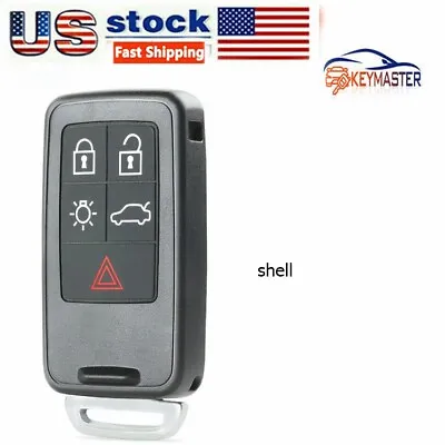 REplace Remote Key Shell Case Fob For Volvo S60 S80 V60 V70 XC60 KR55WK49266 • $15.99