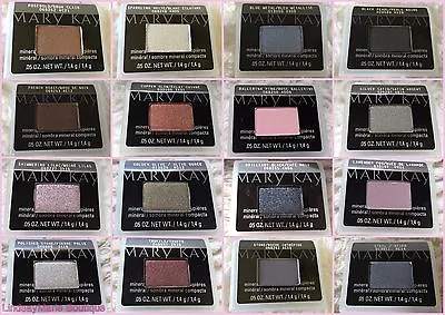 Mary Kay Mineral Eye Shadow Color - SELECT YOUR SHADE - NEW - Discontinued • $7.95