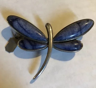 Vintage AKR Amy Kahn Russell Sterling Silver 925 Dragonfly Brooch / Pendant RARE • $298.09