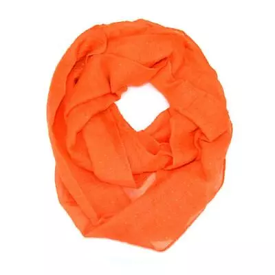 Solid Color Light Weight Thin Infinity Scarf Gold Glitter Circle Loop Fashion • $7.45