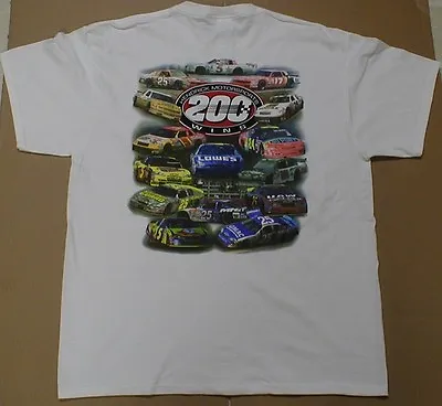 Hendrick Motorsports Team Racing 200 Wins New T-shirt 2012 Retro Race Cars LG L • $25.95