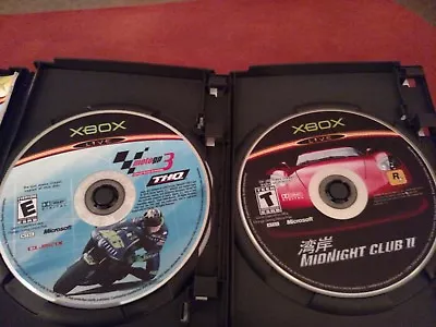 2 Xbox Games-Moto GP 3 W/Manual & Midnight Club Ll  Disc Only • $7.69