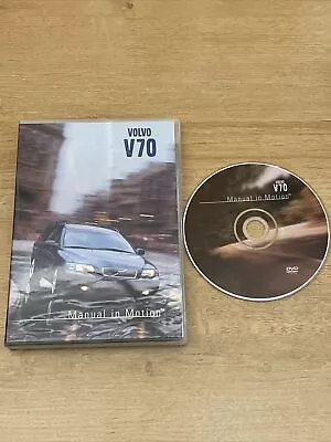 2002 Volvo V70 DVD Owners Manual In Motion 02 V-70 • $8.99