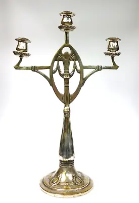 WMF Art Nouveau Candlestick Candle • $980.54