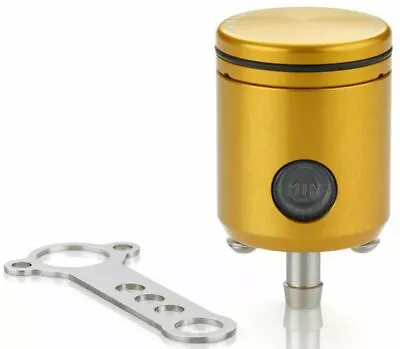 Rizoma Gold Motorcycle Storage Fluid Tank Clutch Brake Reserve Pot Universal Fit • $62.24