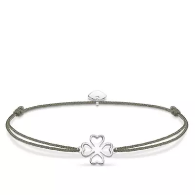 Ls017 Thomas Sabo Little Secret Grey Silver Clover Leaf B/let • $39