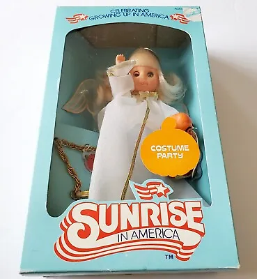 Vintage 1982 Sunrise In America 8  Doll Costume Party And Charm Bracelet New • $10.95