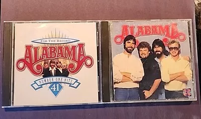 Lot Of 2 ALABAMA CD's For The Record Number One Hits 41 And The Touch • $5