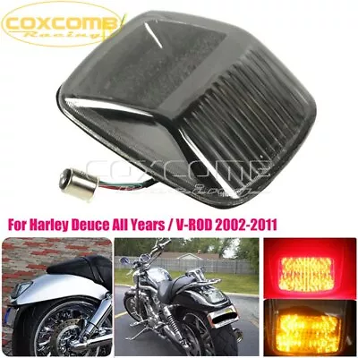 $49.99 • Buy For Harley Deuce V-Rod LED Tail Light Rear Lamp +Turn Signal Taillight 2002-2011