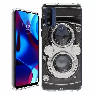 For Moto G 5G 2022 2023 TPU Phone Case+Glass Protector(Vintage Camera) • $13.97