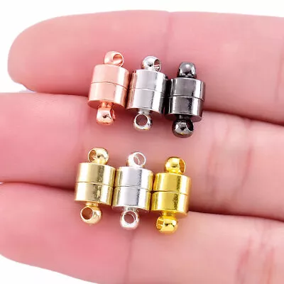 20Pcs Strong Magnetic Clasps For DIY Necklace Bracelet Jewelry Findings 12x6mm • $11.89