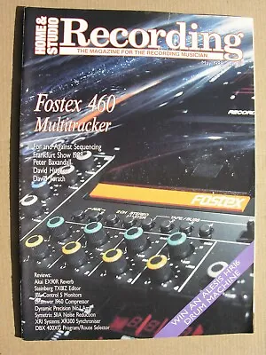 1988 HOME & STUDIO RECORDING Peter Baxandall David Yorath Foster 460 Multitracke • £10