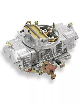 Holley 4150 Double Pumper Carburettor CFM 650 Square Bore Silver (0-4777S) • $1361.16
