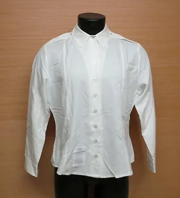 USGI Woman's Army White Tuck-In ASU Dress Uniform Long Sleeve Shirt All Sizes • $14.99