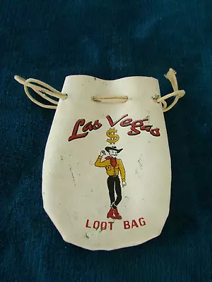 Vintage LAS VEGAS SOUVENIR LOOT BAG • $19.99