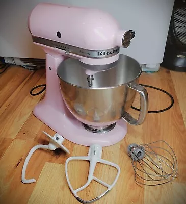 KitchenAid Pink Artisan Series 5-quart Stand With Attachments MixerKSM150PSPK • $219