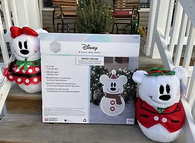 Disney Mickey Mouse 100 Holiday Flat-Tastics Lighted Yard Decor • $29.99