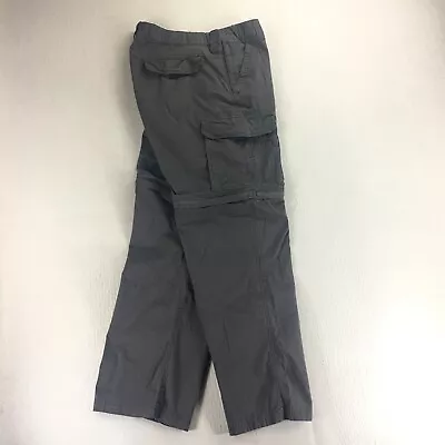 BC Clothing Pants Mens XXL Convertible Cargo Gray Outdoor Hiking Gorpcore • $19.99