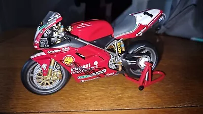 Minichamps 1/12 Ducati Carl Fogarty 1999 SIGNED With COA • £100