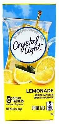 Crystal Light Drink Mix 10-Quart 12-Quart Canister Or Box Buy More Save UpTo 25% • $8.99