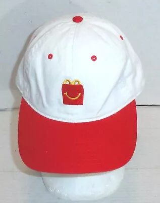 McDonald's Unisex Adult Employee Uniform Strapback Adjustable Hat One Size • $12.99