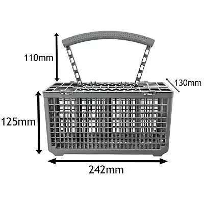 Dishwasher Cutlery Basket For DeLonghi DEDW60SI DEDW60W DW28S DW67S DW67W • $21.49