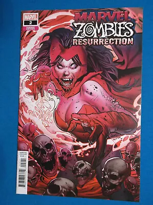 Marvel Zombies Resurrection # 2 - Nm 9.4 - Greg Land Scarlet Witch Variant • $14.95