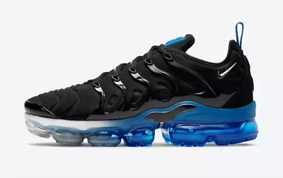 Nike Air VaporMax Plus Men's Shoe Black And Blue • $246.23