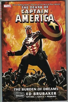 DEATH OF CAPTAIN AMERICA Vol 2 The Burden Of Dreams TP TPB $14.99srp 2016 NEW NM • $10.99