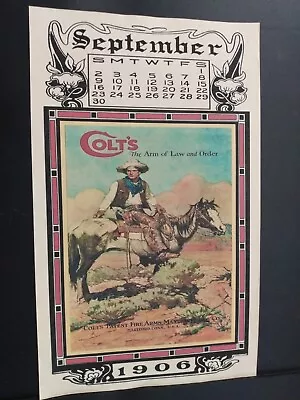 1906 Colt Fire Arms Gun Advertising  • $9.99