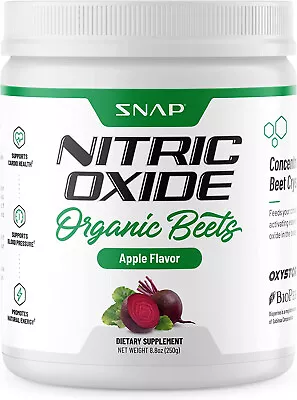 £60 • Buy Snap Supplements Organic Beet Root Powder Nitric Oxide Supplement, Support Healt