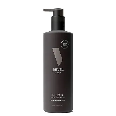 Bevel Hydrating Body Lotion Shea Butter & Argan Oil 16 Oz Pump Bottle • $20.49