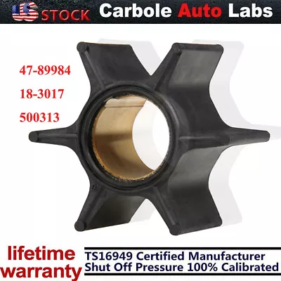 Outboard Water Pump Impeller For Mercury 85 90 120 125150HP 18-3017 47-89984 • $11.97