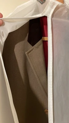 £300 • Buy Harvie & Hudson Brown Wool Velvet Collar Covert Coat Jermyn Street 44 Chest