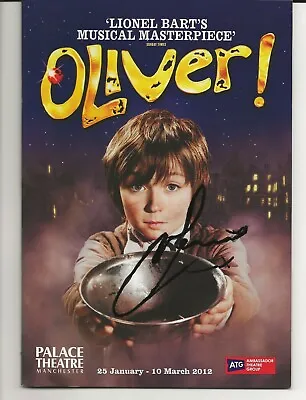 £40 • Buy Oliver 2012 Uk Tour Theatre Programme Signed By Samantha Barks Autograph