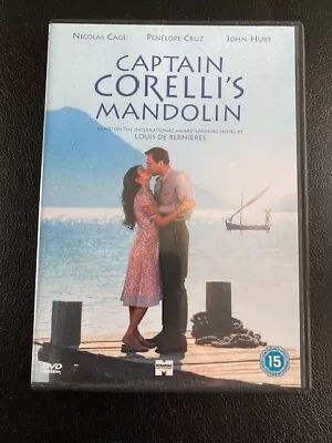 DVD - 'Captain Corelli's Mandolin' - Certificate 15 - Good Used Condition • £1.99