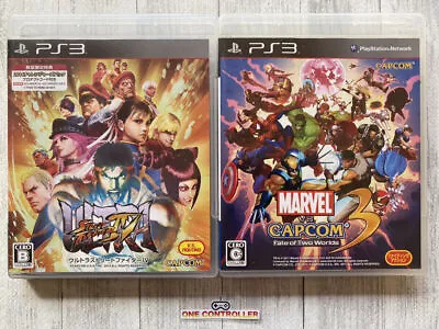 SONY PlayStation 3 PS3 Ultra Street Fighter IV & Marvel Vs Capcom 3 From Japan • $66.11