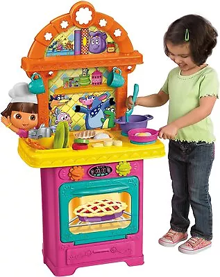 Fisher Price Dora The Explorer: Sizzling Surprises Talking Kitchen  • $299.99