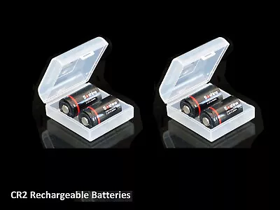 4x CR2 300mAh Battery 3V Rechargeable 3.2V Lithium 15270 CR2 Camera UK Batteries • £14.39