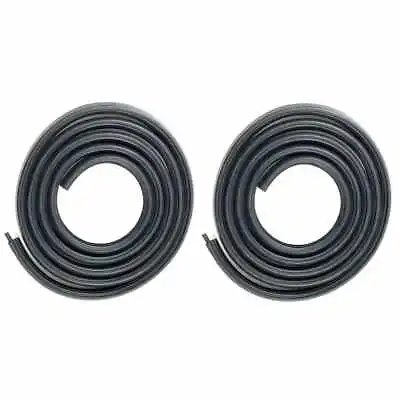 $118.95 • Buy Front Door Weatherstrip Pair For 07-13 Chevy Pickup Silverado Extended Cab