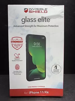 $9.98 • Buy ZAGG Apple IPhone 11/XR InvisibleShield Glass Elite Screen Protector DMG BOX